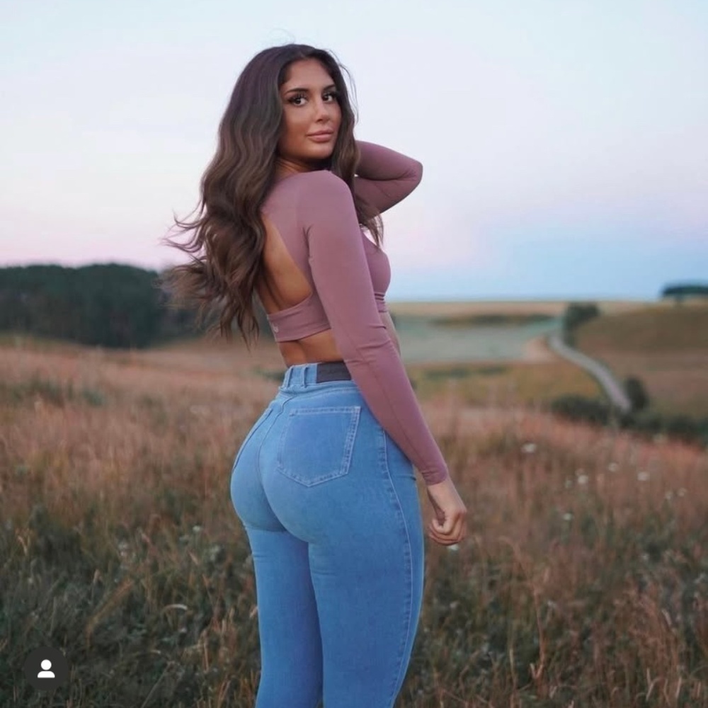 FITJEANS High-Waist Light Blue Flare Jeans